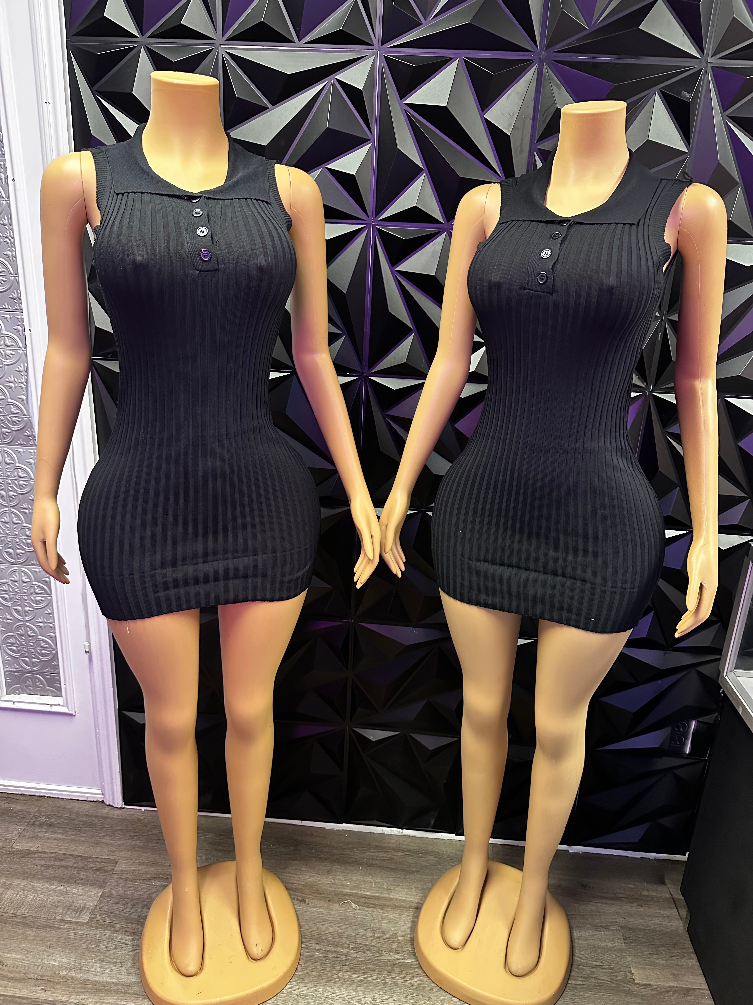 Classy Girl Button Dress-One Size image 4