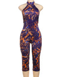 Purple Flames bodysuit image 0