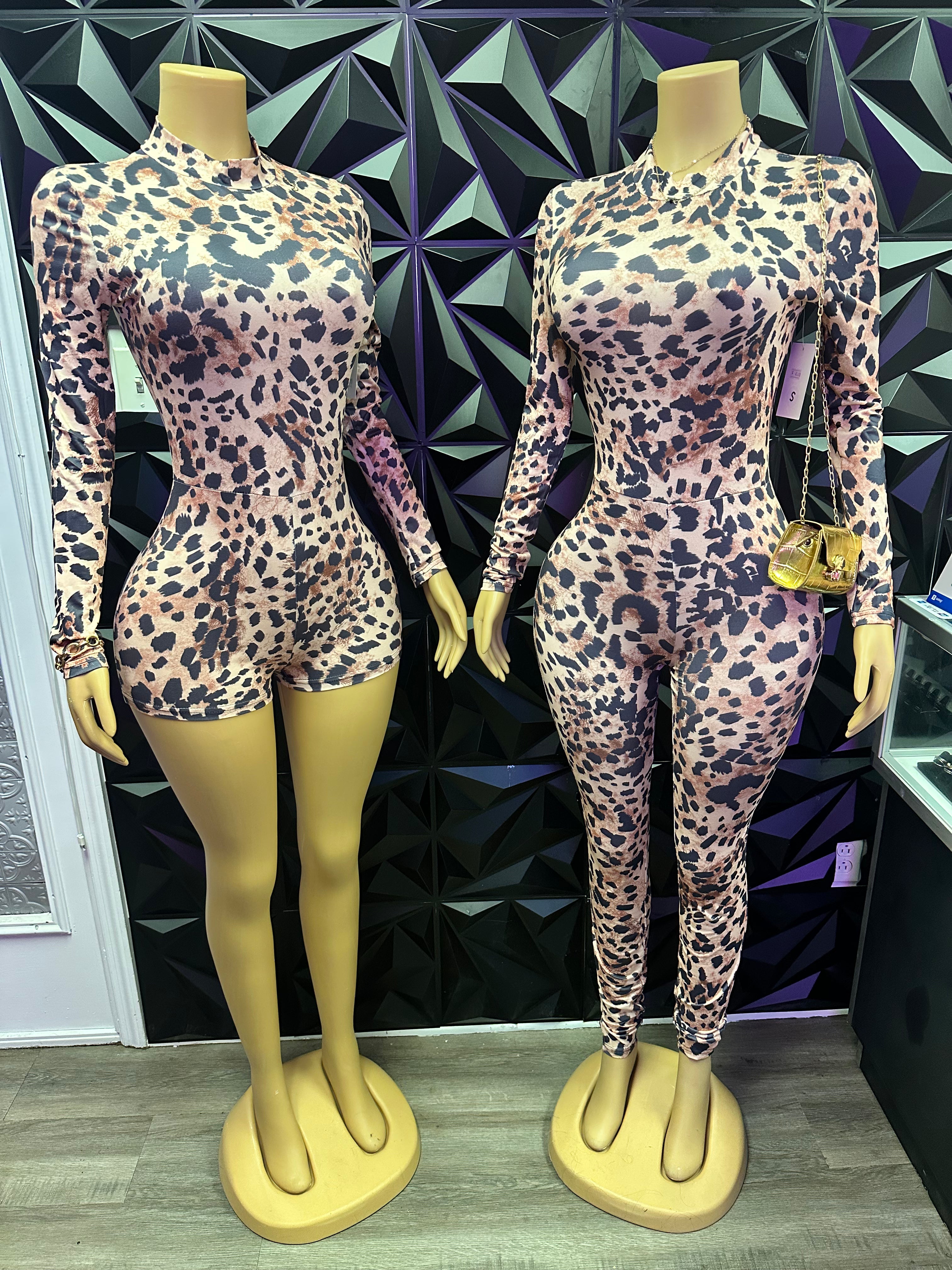 Cheetah "Long" Bodysuit image 1