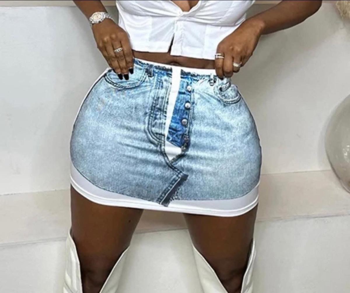 Denim Skirt image 0