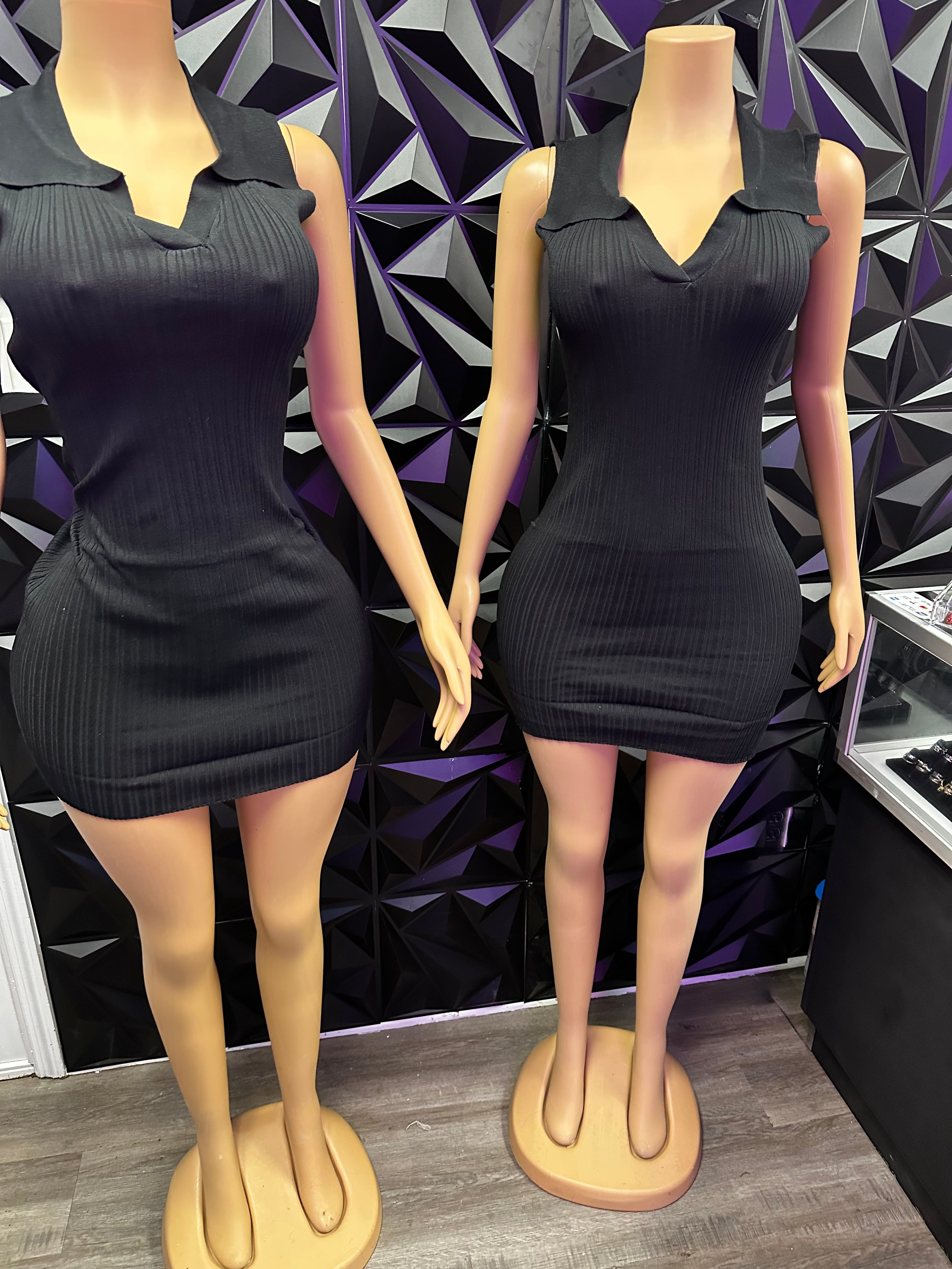 Classy Girl V-Neck Dress image 3